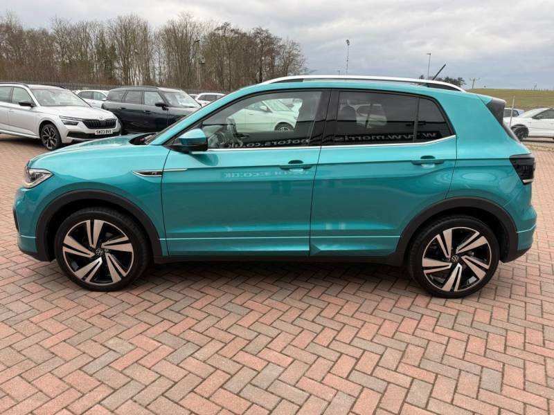 Volkswagen T-Cross 1.0 Tsi 110 R-line - 2023 73 NC73XNW Blue #5