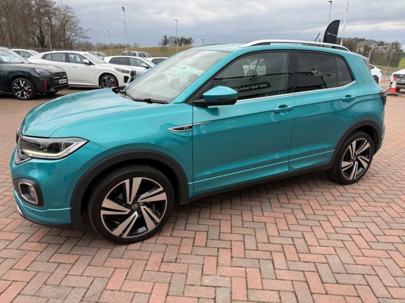 Volkswagen T-Cross 1.0 Tsi 110 R-line - 2023 73 NC73XNW Blue #4