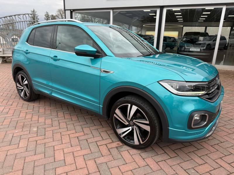 Volkswagen T-Cross 1.0 Tsi 110 R-line - 2023 73 NC73XNW Blue #2