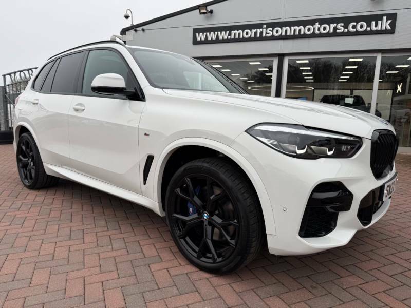 BMW X5 X-drive 30D M-sport - 2022 22 SW22TDX White #2