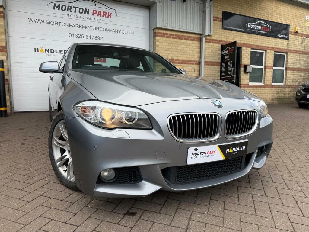 BMW 5 Series Saloon 3.0 525D M Sport Steptronic Euro 5 201 Grey