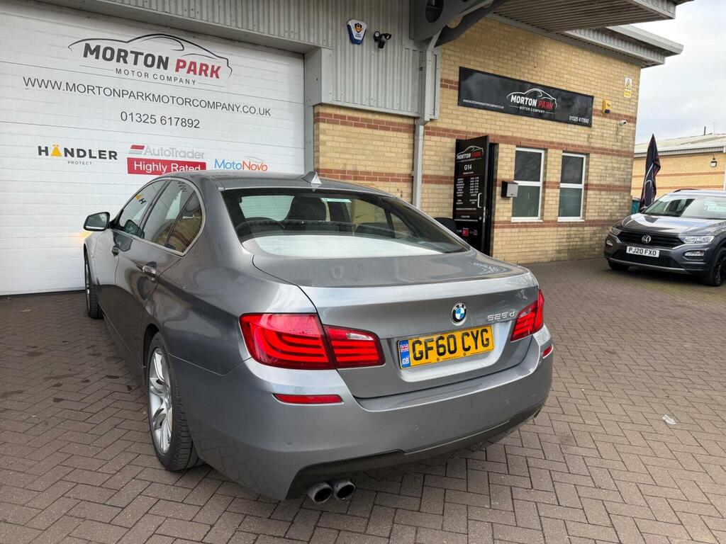 BMW 5 Series Saloon 3.0 525D M Sport Steptronic Euro 5 201 GF60CYG Grey #4