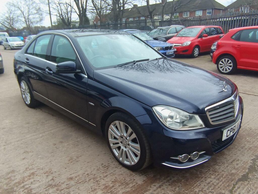 Mercedes-Benz C Class 2.1 C220 Cdi Blueefficiency Elegance Edition 125 G Blue