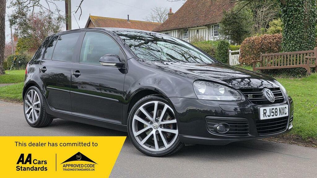 Volkswagen Golf 2.0 Tdi Dpf Gt Sport 200858 RJ58NXC Black #2