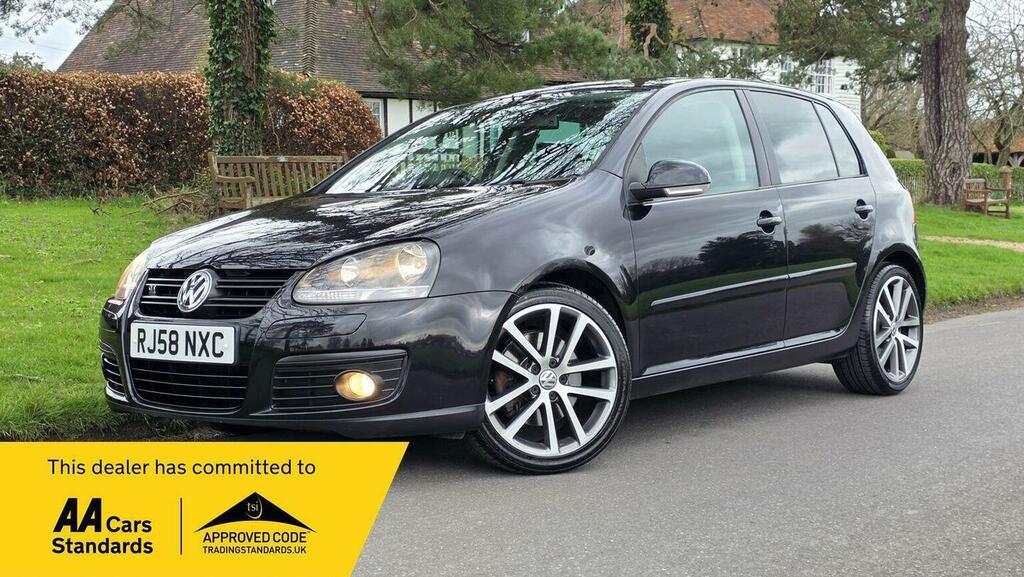 Volkswagen Golf 2.0 Tdi Dpf Gt Sport 200858 RJ58NXC Black #4