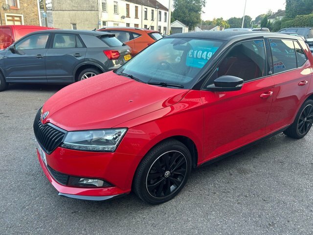 Skoda Fabia 1.0 Tsi Monte Carlo Hatchback Eu Red