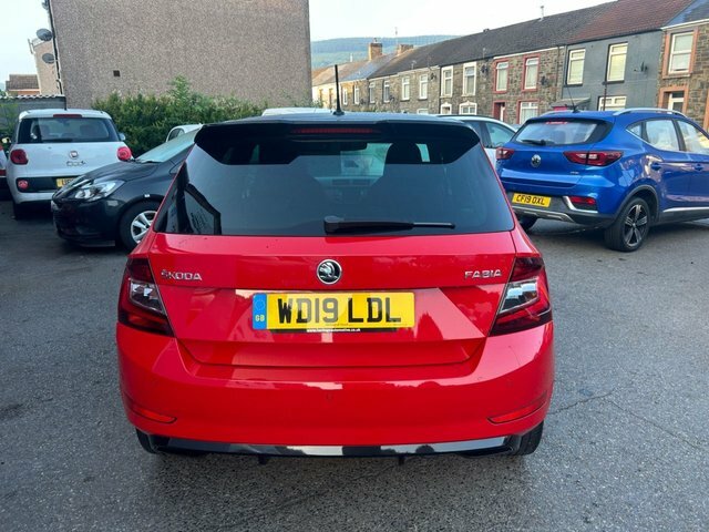 Skoda Fabia 1.0 Tsi Monte Carlo Hatchback Eu WD19LDL Red #5