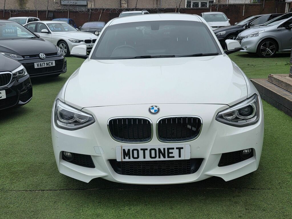 BMW 1 Series 2.0 116D M Sport Hatchback Euro 5 White #4