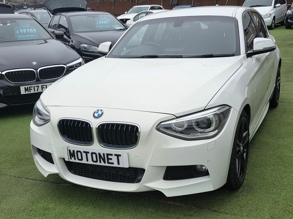 BMW 1 Series 2.0 116D M Sport Hatchback Euro 5 White #5