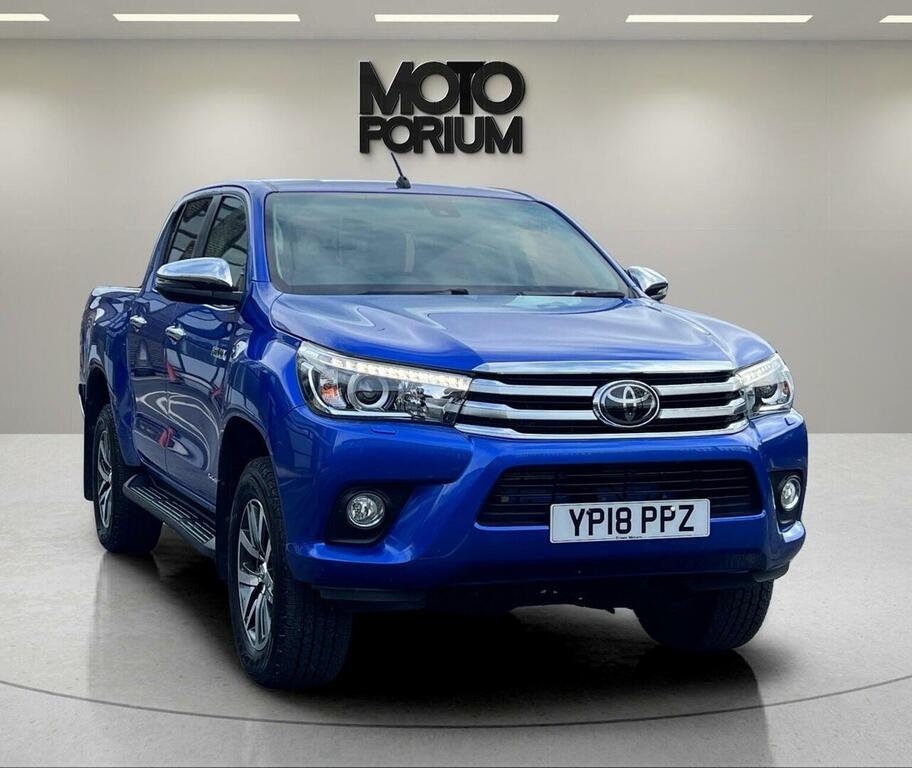 Toyota HILUX Pickup 2.4 D-4d Invincible 4Wd Euro 6 Ss T Blue #5