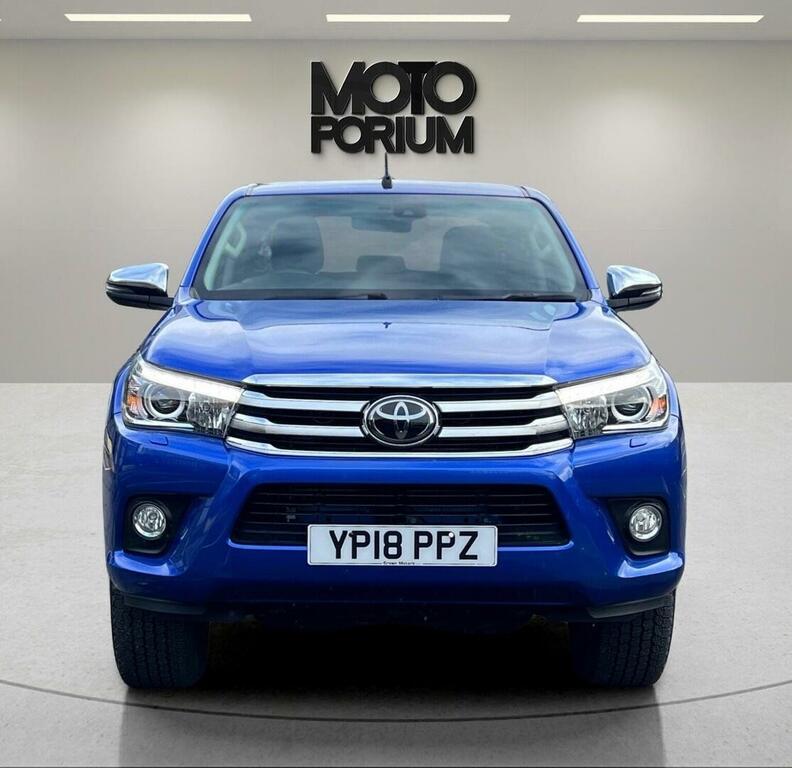 Toyota HILUX Pickup 2.4 D-4d Invincible 4Wd Euro 6 Ss T Blue #4
