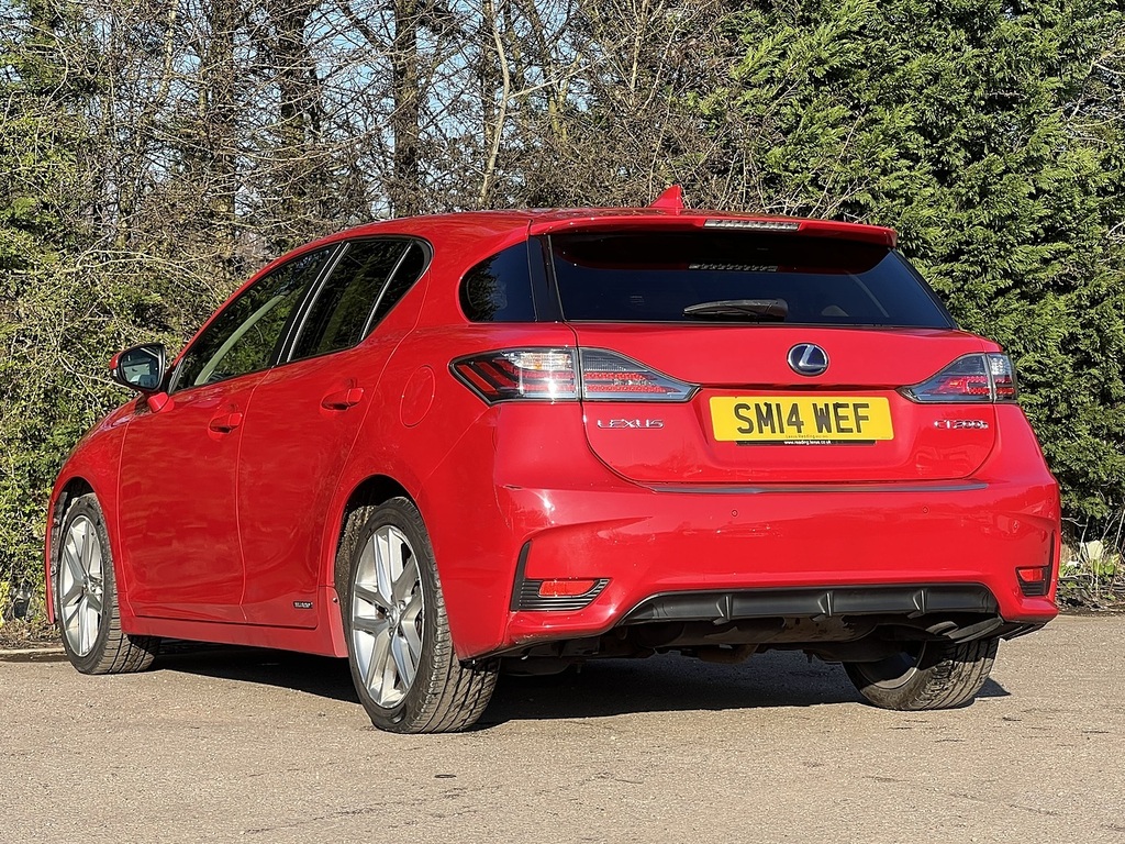 Lexus CT 200H Advance SM14WEF Red #6
