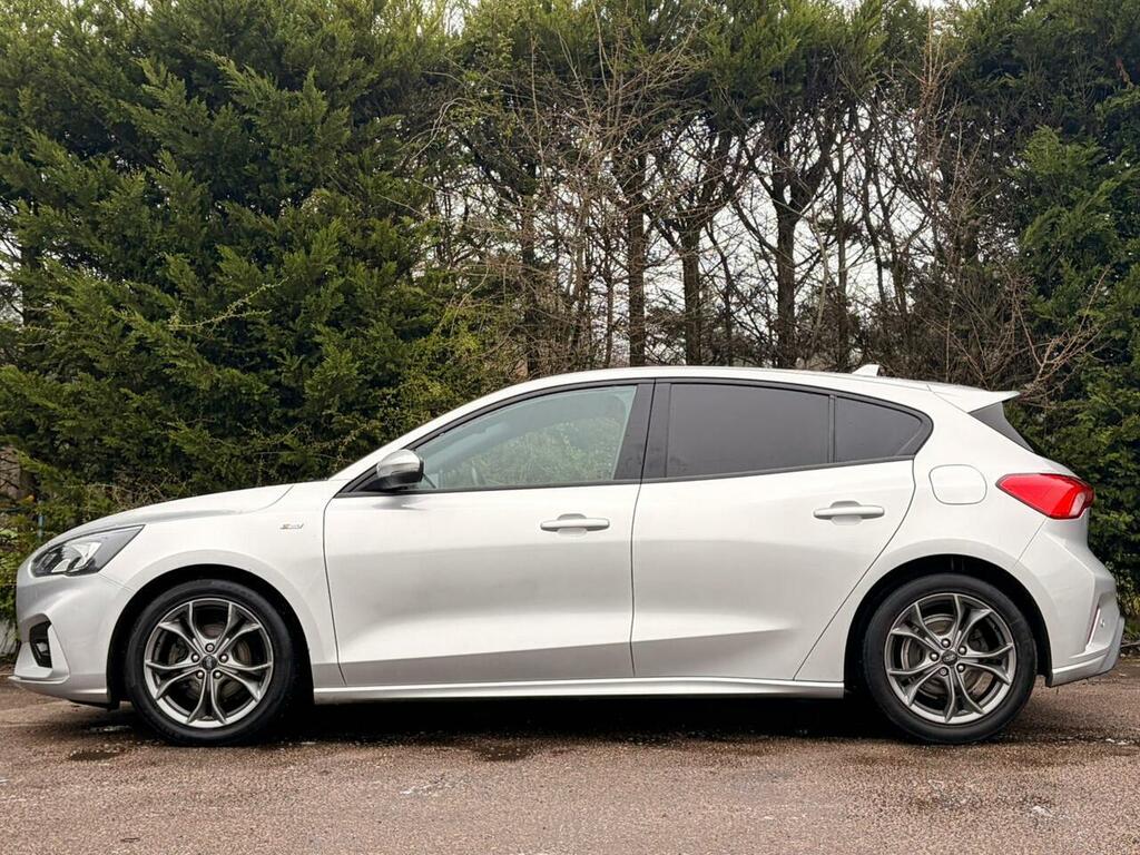 Ford Focus Ecoblue St-line FE22OFJ Silver #4