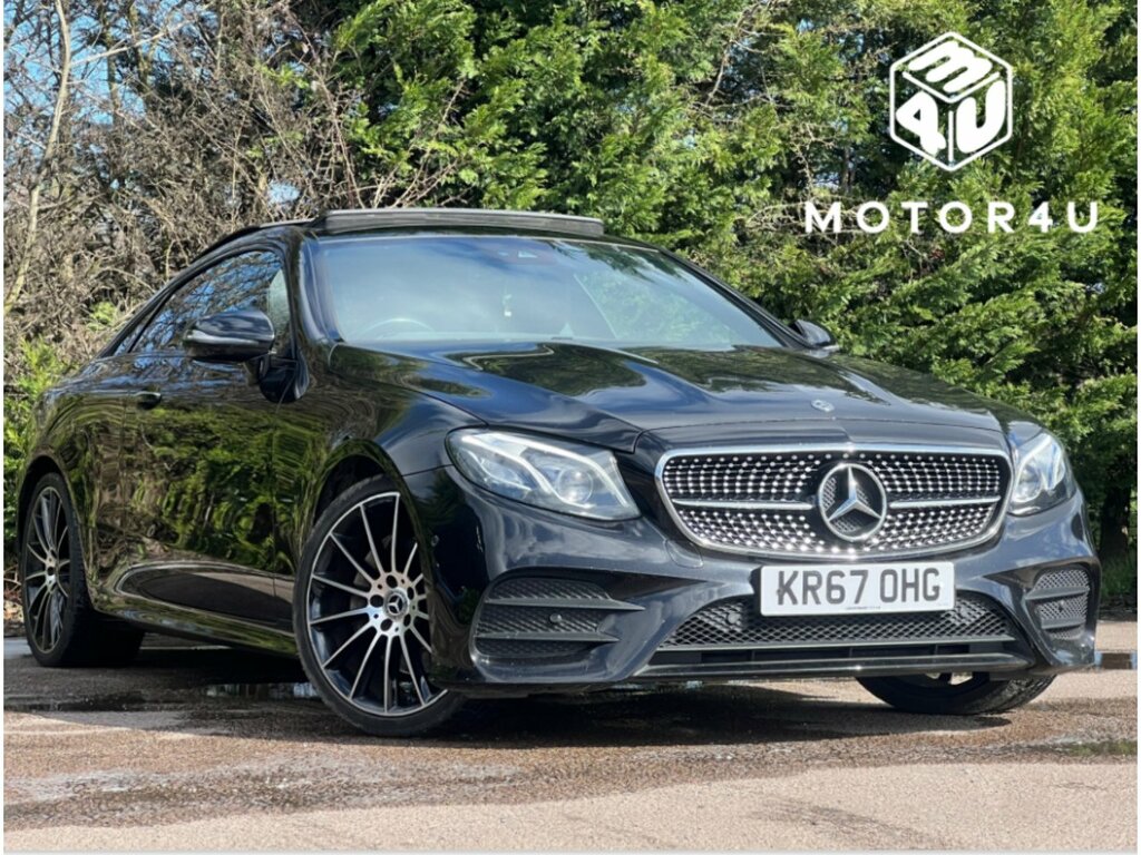 Mercedes-Benz E Class E220d Amg Line Black