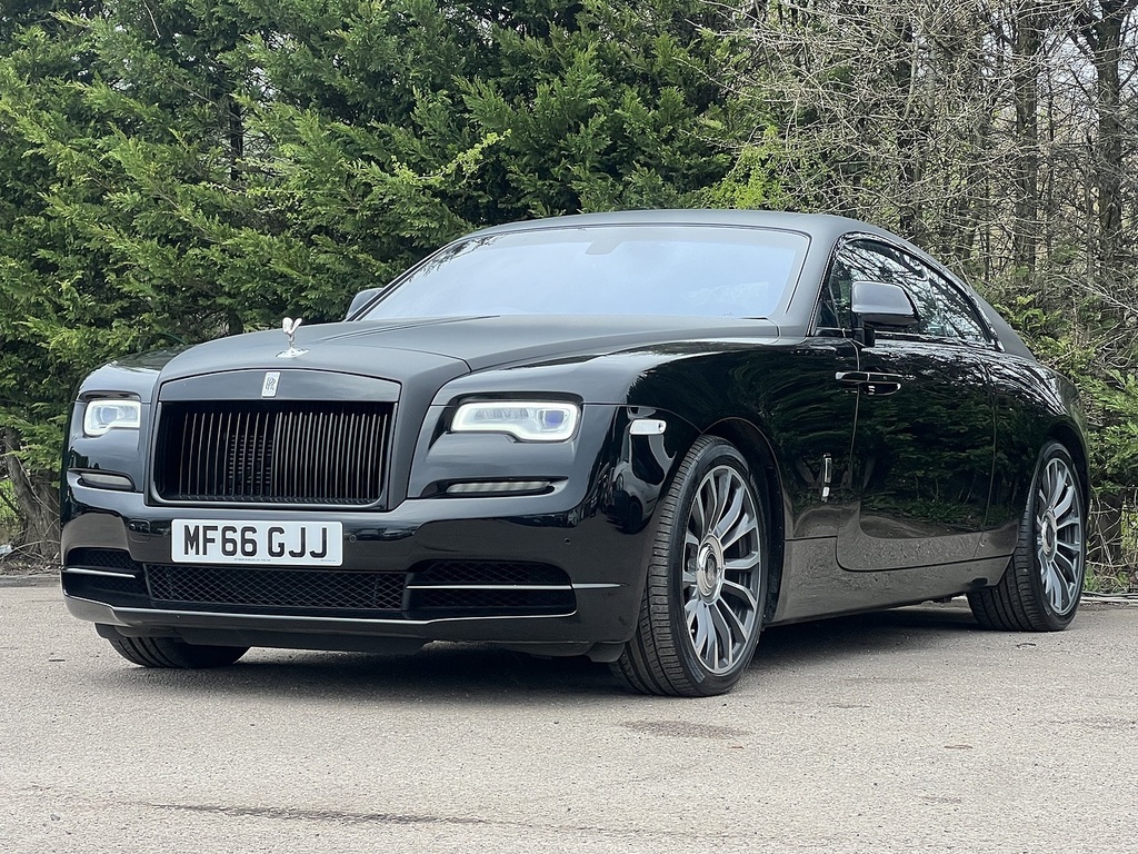Rolls-Royce Wraith V12 Black #3