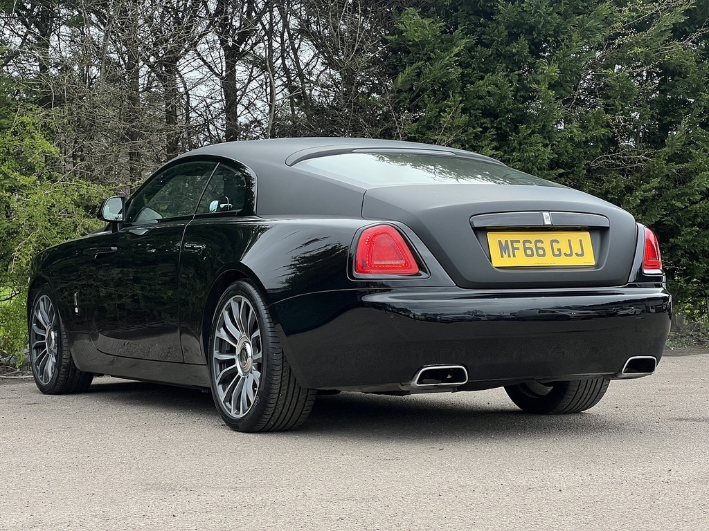 Rolls-Royce Wraith V12 Black #6