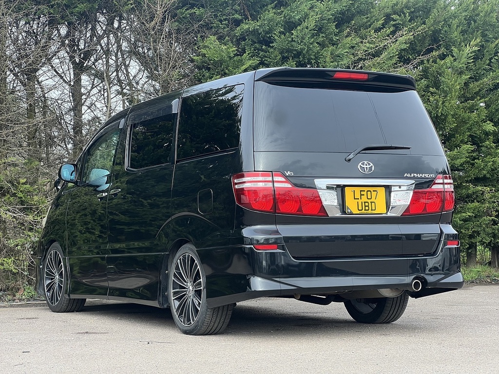 Toyota Alphard Mpv LF07UBD Black #6