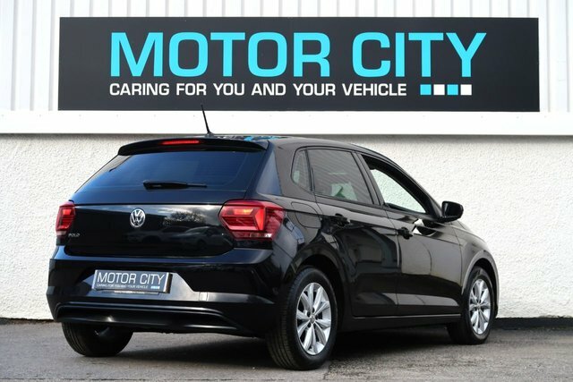Volkswagen Polo 1.0 Tsi Gpf Se Hatchback Euro 6 DF19MYS Black #4