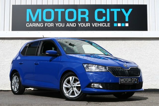 Skoda Fabia 1.0 Se Hatchback Euro 6 S S 6 Blue