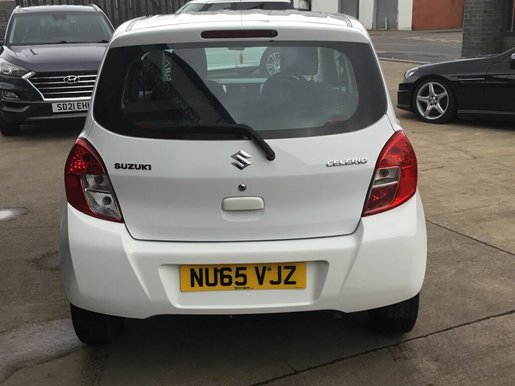 Suzuki Celerio 1.0 Sz2 Hatchback Euro 6 68 Ps NU65VJZ White #4