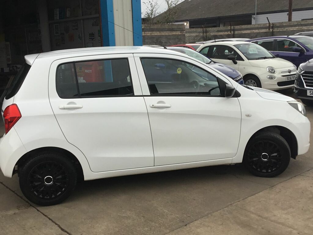 Suzuki Celerio 1.0 Sz2 Hatchback Euro 6 68 Ps NU65VJZ White #2