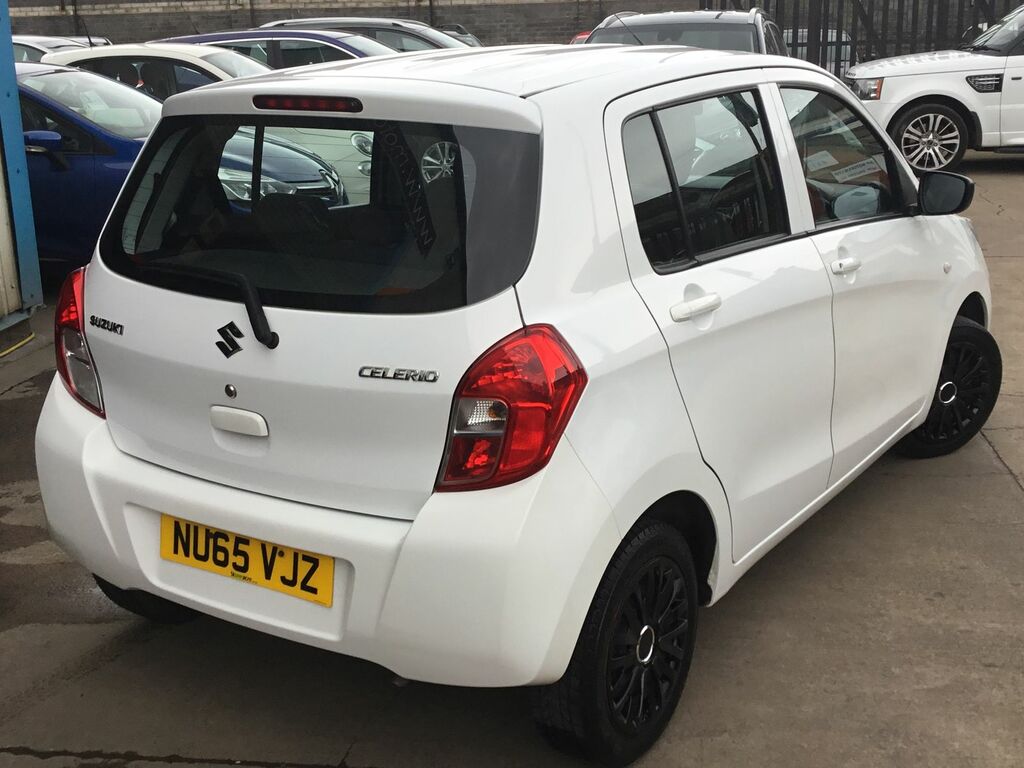 Suzuki Celerio 1.0 Sz2 Hatchback Euro 6 68 Ps NU65VJZ White #3