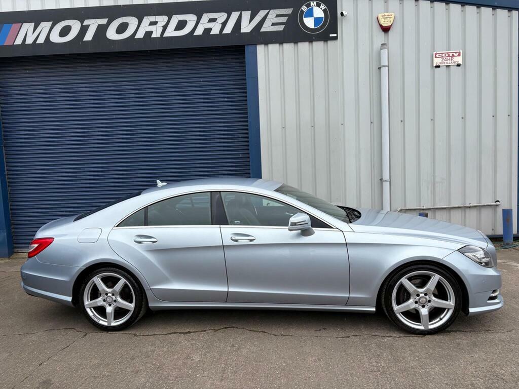 Mercedes-Benz CLS 2.1 Cls250 Cdi Amg Sport Coupe G-tronic Euro 5 S Silver #5