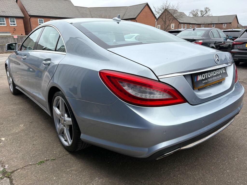 Mercedes-Benz CLS 2.1 Cls250 Cdi Amg Sport Coupe G-tronic Euro 5 S Silver #6