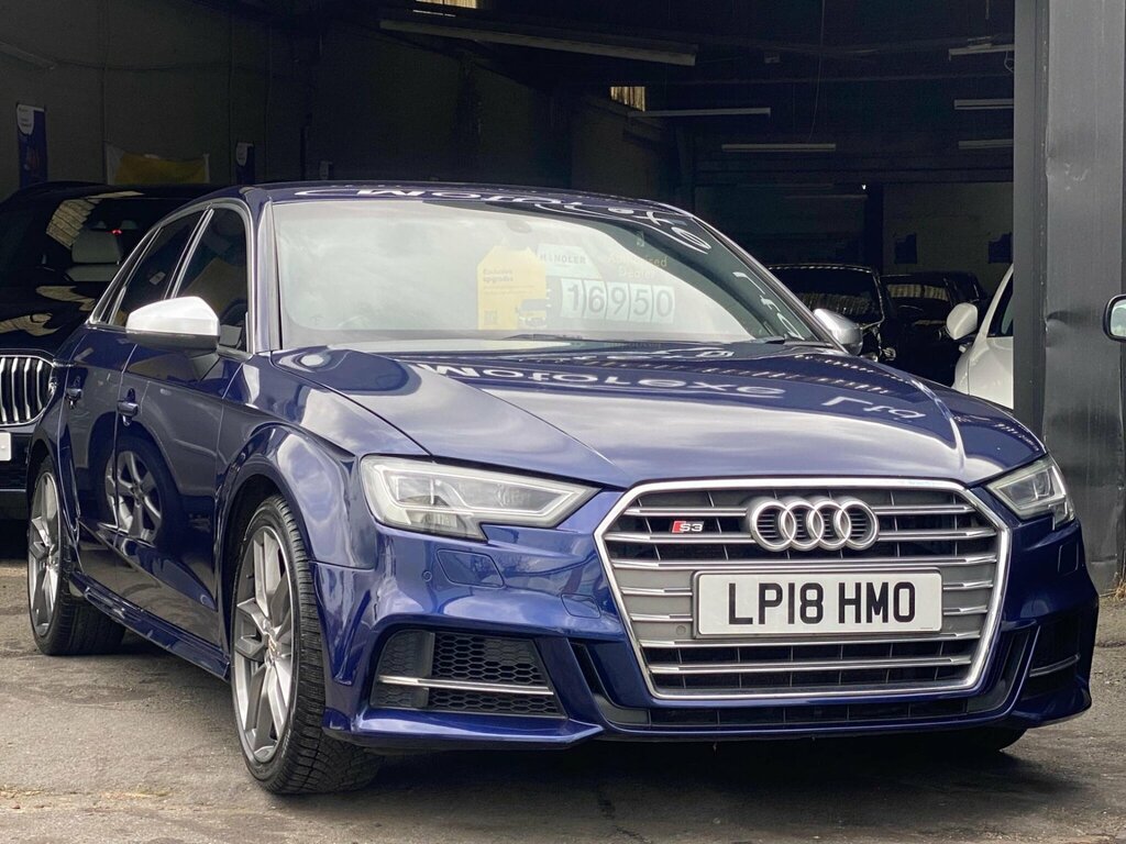 Audi S3 2.0 Tfsi Sportback S Tronic Quattro Euro 6 Ss 5 LP18HMO Blue #2