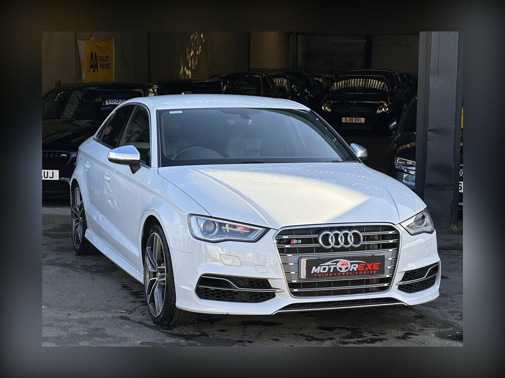 Audi S3 2.0 Tfsi S Tronic Quattro Euro 6 Ss Nav C22UTV White #2