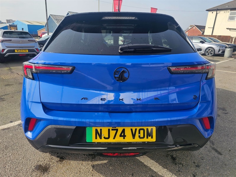 Vauxhall Mokka-e 54Kwh Ultimate Suv Long Range NJ74VOM Blue #4
