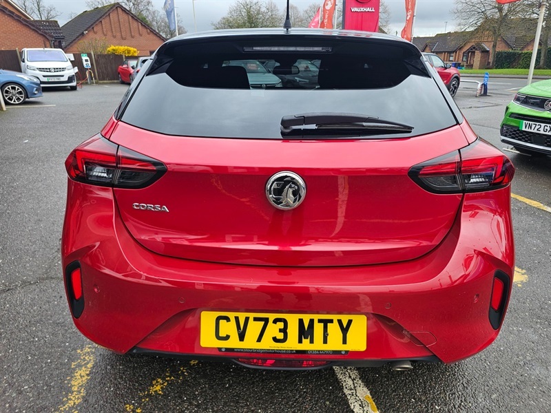 Vauxhall Corsa 1.2 Turbo Ultimate Hatchback Eur CV73MTY Red #6