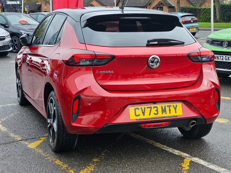 Vauxhall Corsa 1.2 Turbo Ultimate Hatchback Eur CV73MTY Red #5
