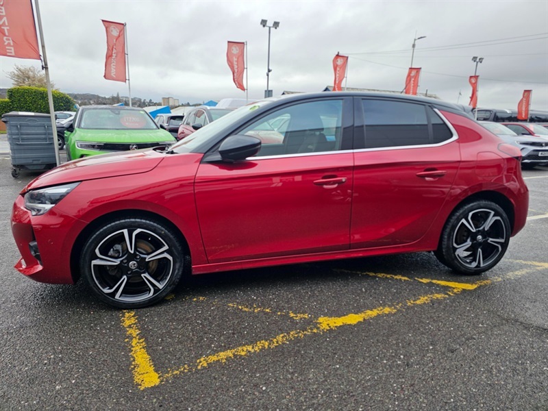 Vauxhall Corsa 1.2 Turbo Ultimate Hatchback Eur CV73MTY Red #3