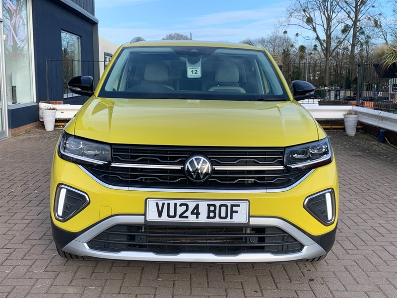 Volkswagen T-Cross 1.0 Tsi Style Suv Euro 6 Ss VU24BOF Yellow #2