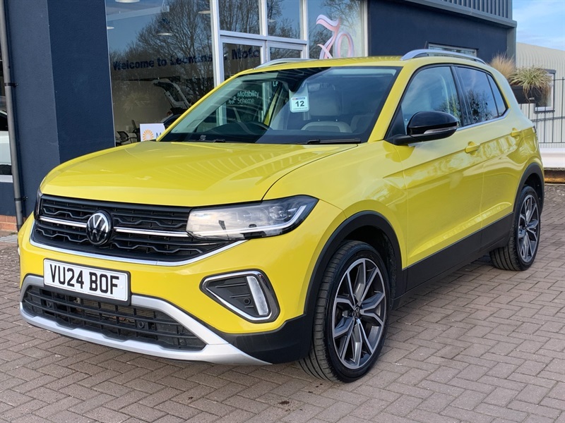 Volkswagen T-Cross 1.0 Tsi Style Suv Euro 6 Ss VU24BOF Yellow #3