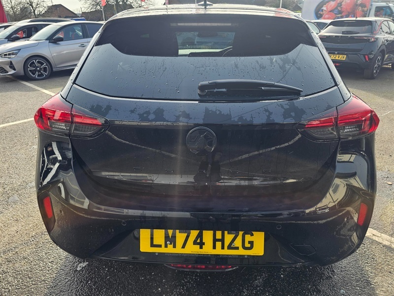 Vauxhall Corsa 1.2 Gs Hatchback Euro 6 Ss 7 LM74HZG Black #5