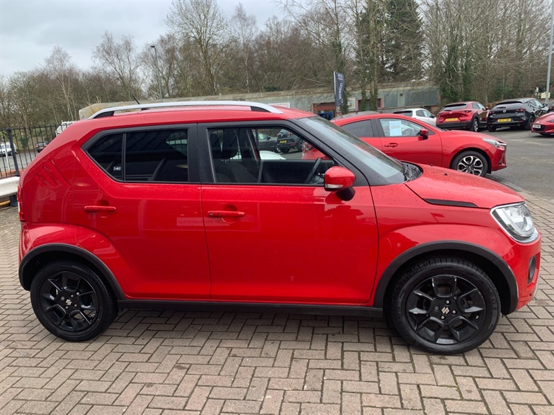 Suzuki Ignis 1.2 Dualjet Mhev Sz5 Hatchback Hybrid M CN72XCC Red #3