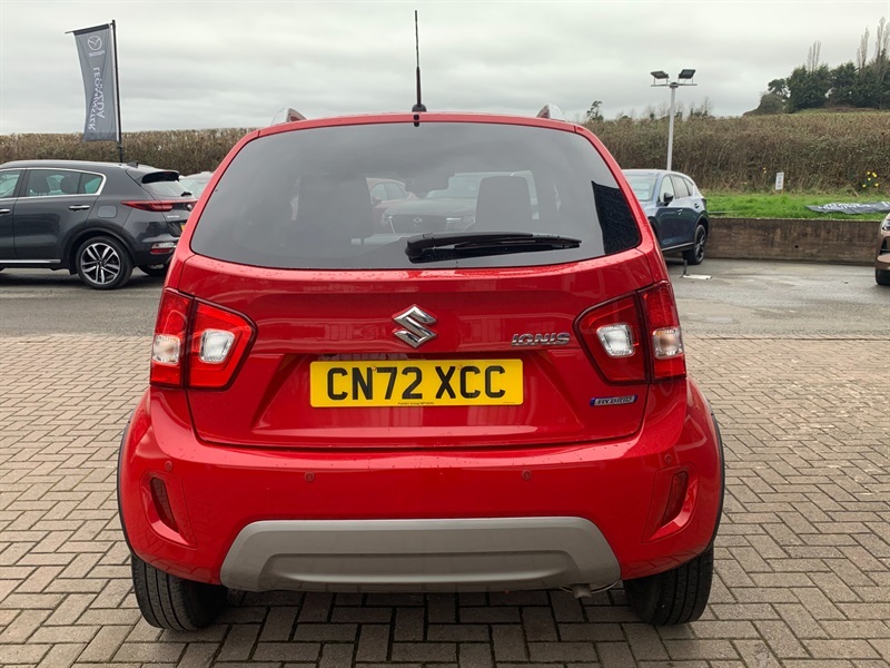 Suzuki Ignis 1.2 Dualjet Mhev Sz5 Hatchback Hybrid M CN72XCC Red #6