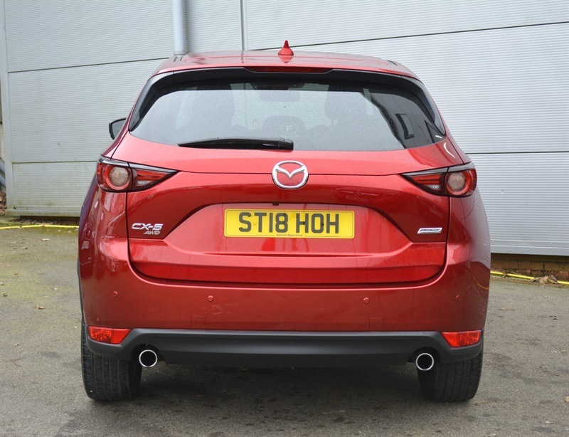 Mazda CX-5 2.2 Skyactiv-d Sport Nav Suv 4Wd Red #5