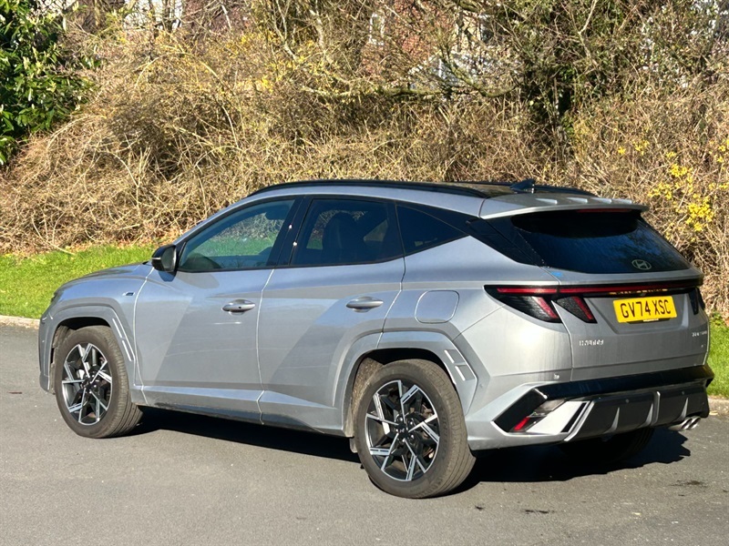 Hyundai Tucson 1.6 T-gdi Mhev N Line S Suv Hybrid Dct GV74XSC Silver #2