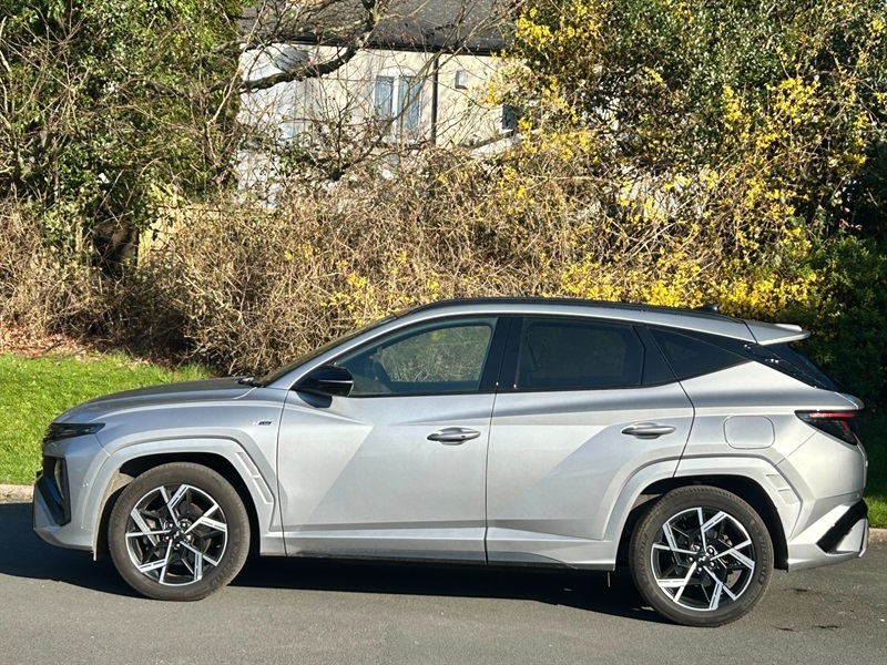 Hyundai Tucson 1.6 T-gdi Mhev N Line S Suv Hybrid Dct GV74XSC Silver #3
