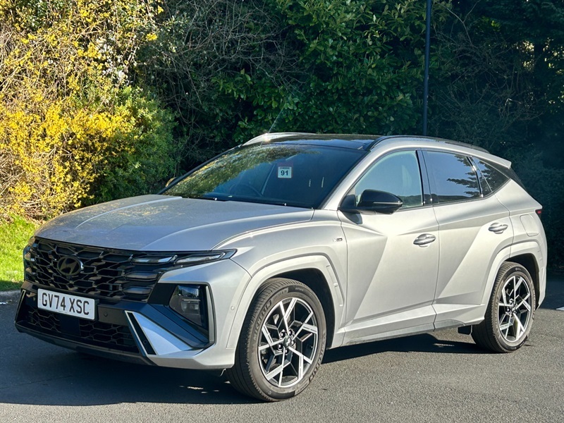 Hyundai Tucson 1.6 T-gdi Mhev N Line S Suv Hybrid Dct GV74XSC Silver #5