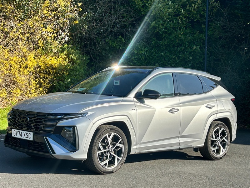 Hyundai Tucson 1.6 T-gdi Mhev N Line S Suv Hybrid Dct GV74XSC Silver #4