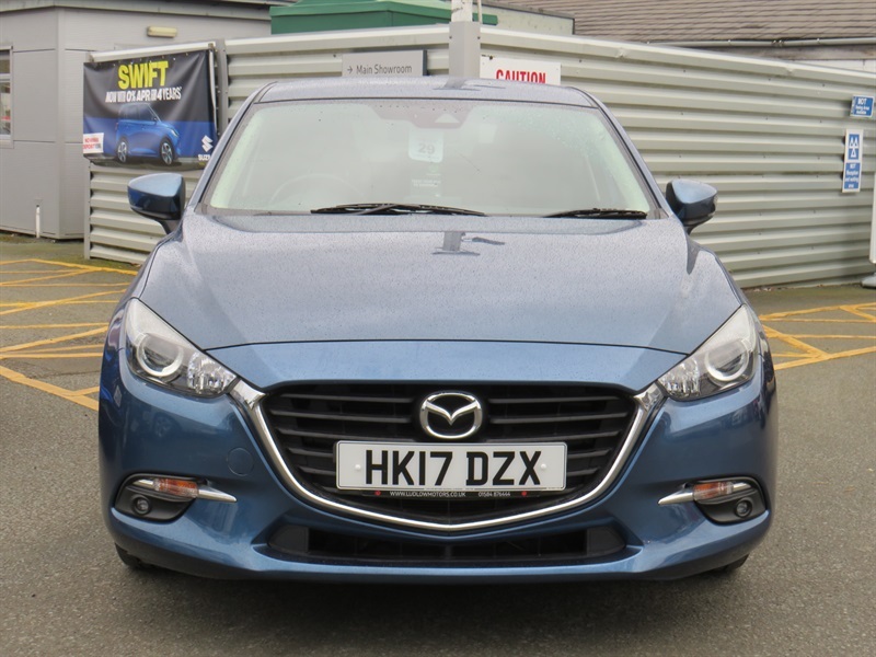 Mazda 3 2.0 Skyactiv-g Se-l Nav Hatchback HK17DZX Blue #2