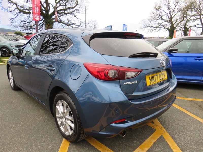 Mazda 3 2.0 Skyactiv-g Se-l Nav Hatchback HK17DZX Blue #5