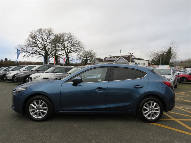 Mazda 3 2.0 Skyactiv-g Se-l Nav Hatchback HK17DZX Blue #4