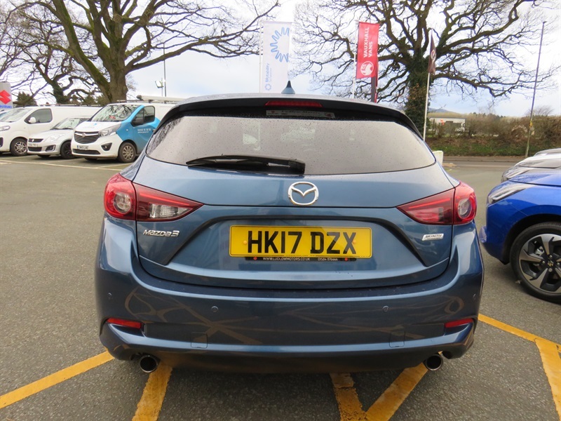 Mazda 3 2.0 Skyactiv-g Se-l Nav Hatchback HK17DZX Blue #6