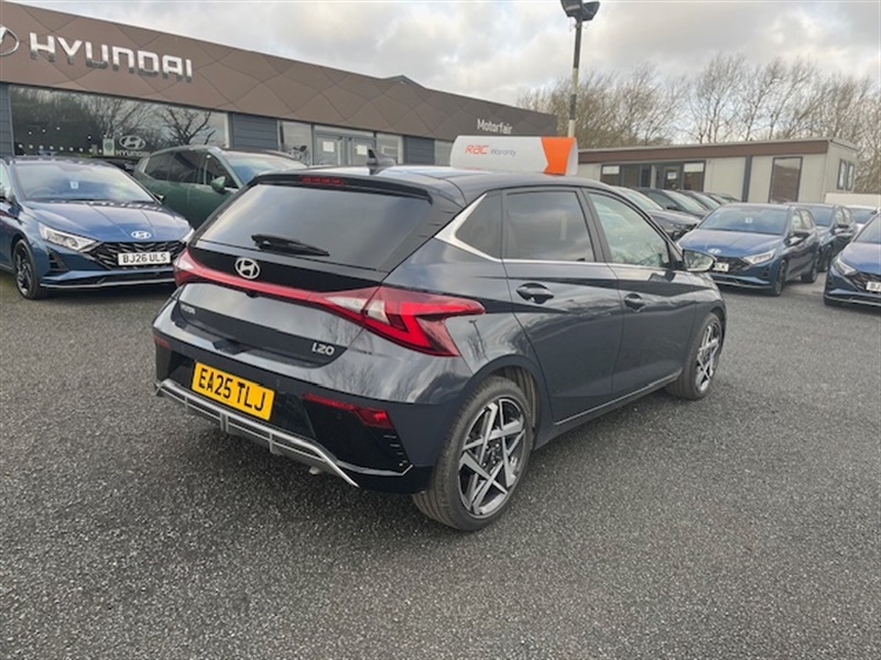 Hyundai I20 1.0 T-gdi Premium Hatchback Euro EA25TLJ Grey #3