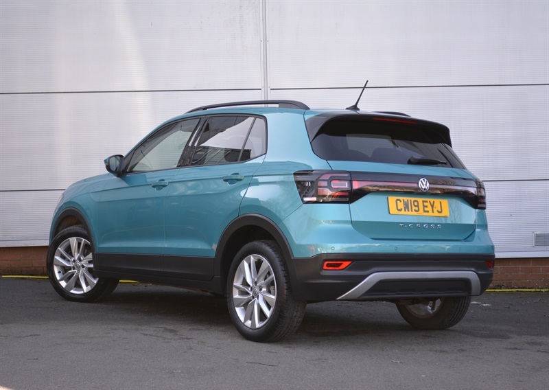 Volkswagen T-Cross 1.0 Tsi Se Suv Euro 6 Ss 115 CW19EYJ Blue #4